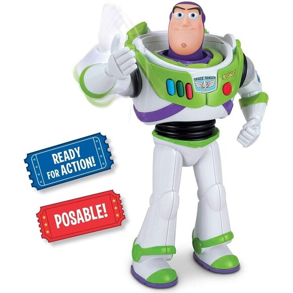 Disney Pixar Toy Story 4 - Buzz Lightyear with Karate Chop 12" Action Figure... - Picture 2 of 6